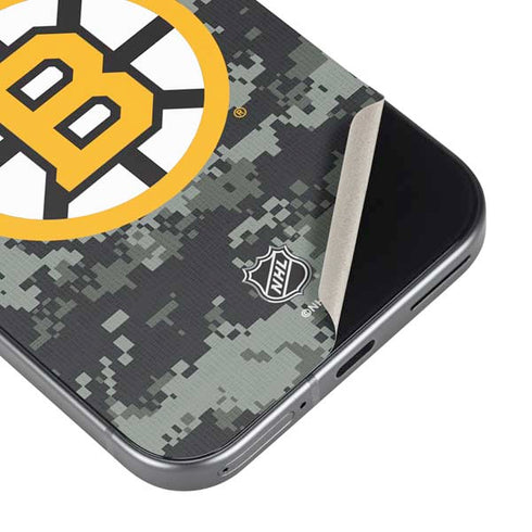 NHL Boston Bruins Camo Google Pixel 9 Skin